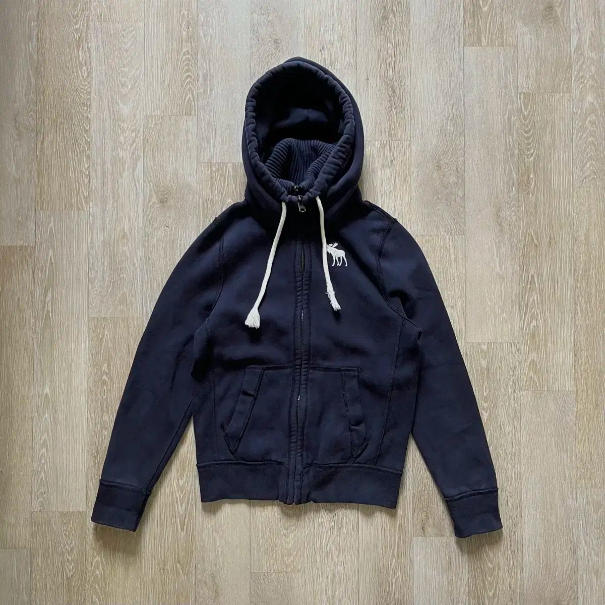 y2k A&F アバクロンビーフィッチ ファー パーカー フード