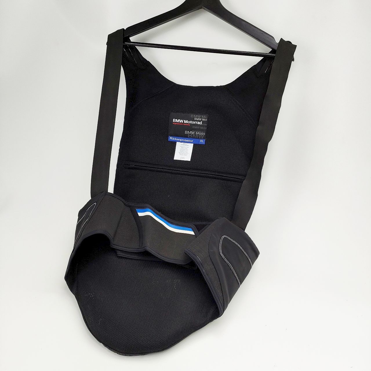 BMW Motorrad バックプロテクター Ruckenprotektor Size XL 76418541387 ♥ 展示品 肩幅48|袖丈35|身丈62|腰ベルト長113cm FFCRYSTALESIA_COM