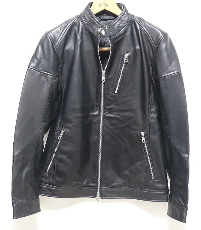 RATTLE TRAP ラトルトラップ 新品メンズレザーライダースLサンプル黒2 RATTLE TRAP ラトルトラップ 新品メンズレザーライダースLサンプル黒2