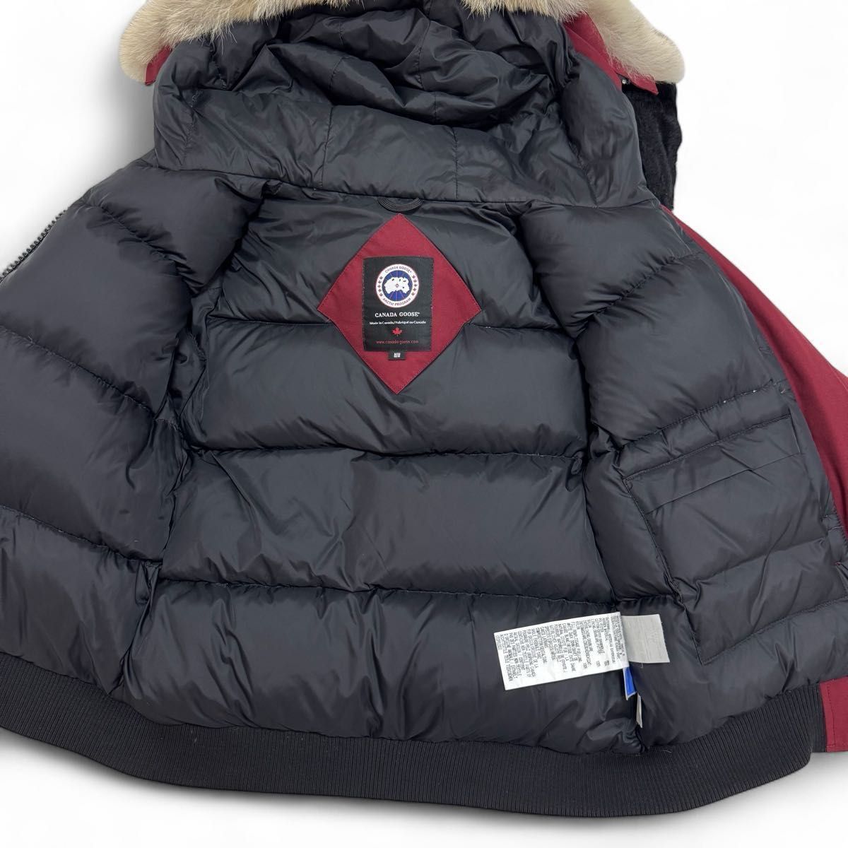 極美品 カナダグース 7967JL ラブラドール ボンバー ダウンジャケット M