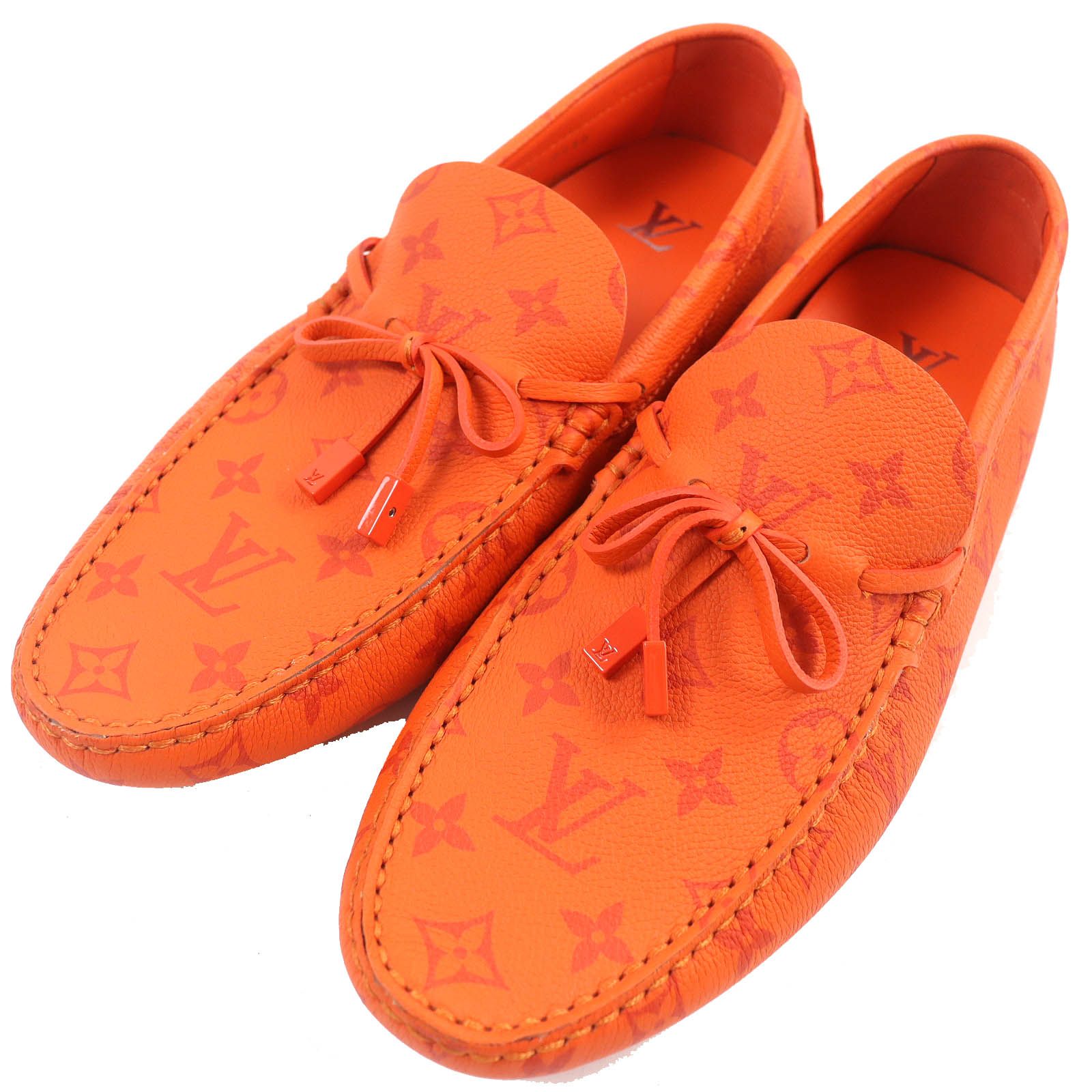 LV ルイヴィトン ドライビングシューズ サイズ9（未使用品△LOUIS 