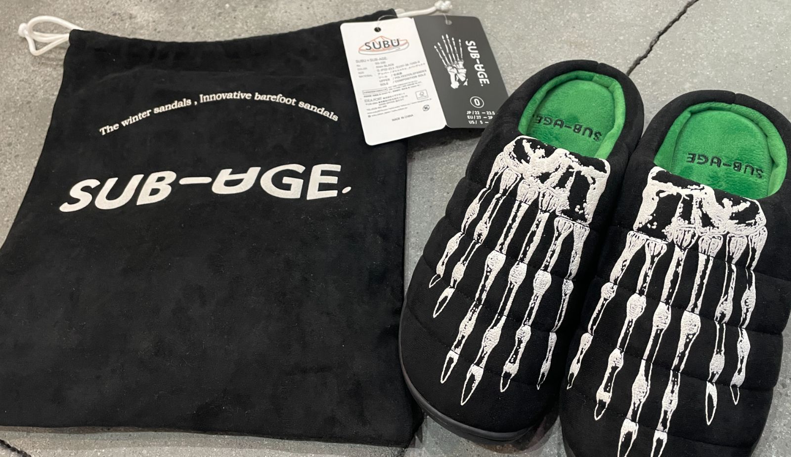 SUBU × SUB-AGE. - Alien sandals SUBU × SUB-AGE. - Alien sandals - メルカリ