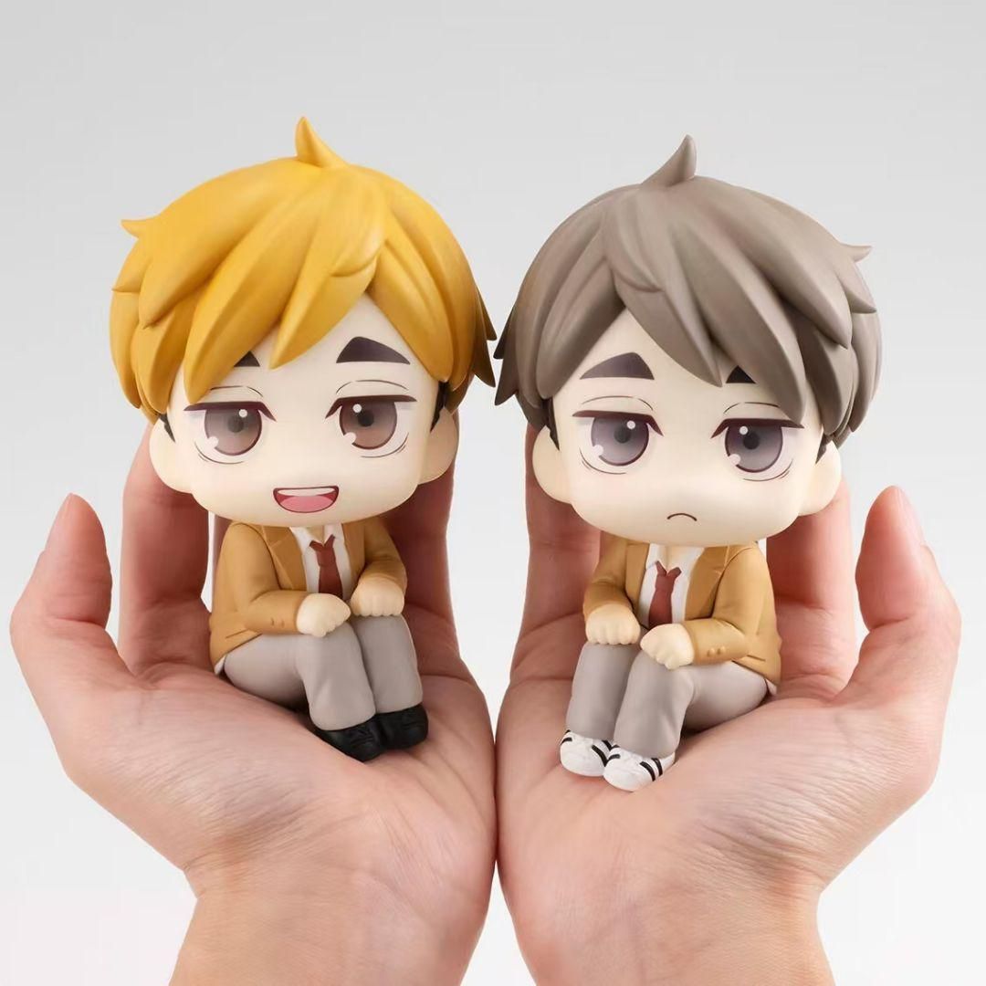 ハイキュー るかっぷ　稲荷崎　宮兄弟　宮侑　宮治　フィギュア 10cm ゲームキャラクター モデル 新築祝 プレゼント 置き型 装飾品 誕生日プレゼント 雰囲気アップ