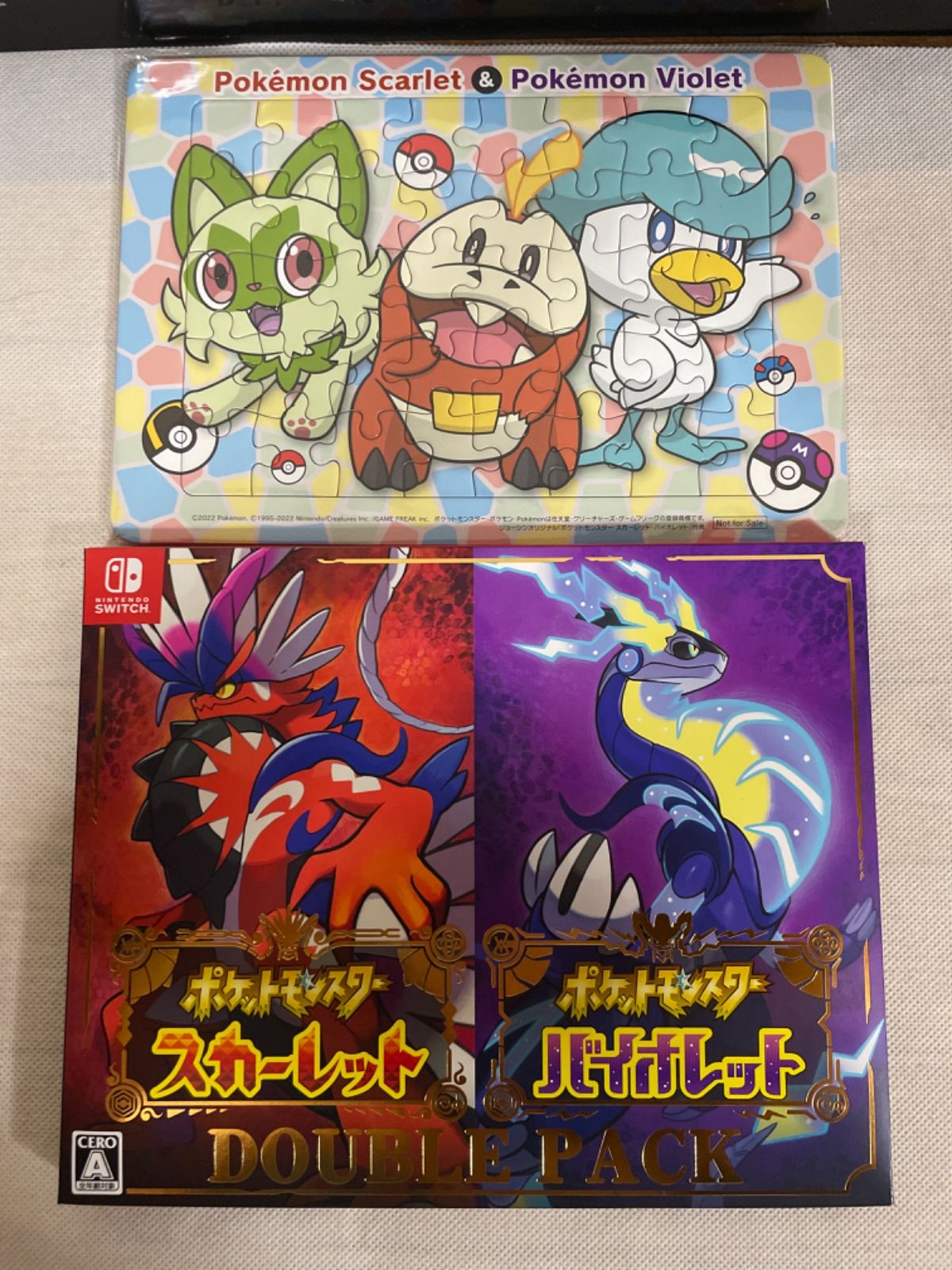 ゲーム【新品】Switch ポケットモンスター ダブルパック おまけ付き