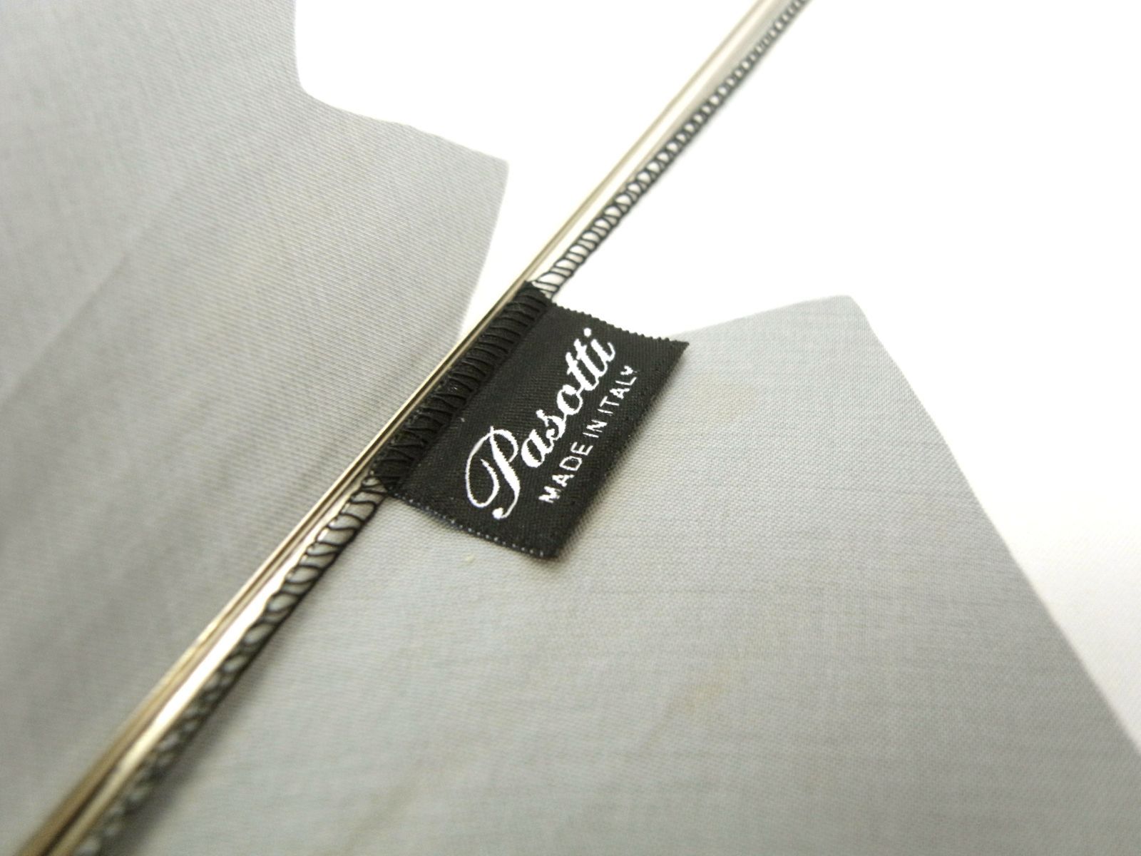  パソッティ PASOTTI 傘 雨傘 UVカット かさ レディース サンフラワー ひまわり ヒマワリ シルバー ブラック 460 PO 102 晴雨兼用 長傘