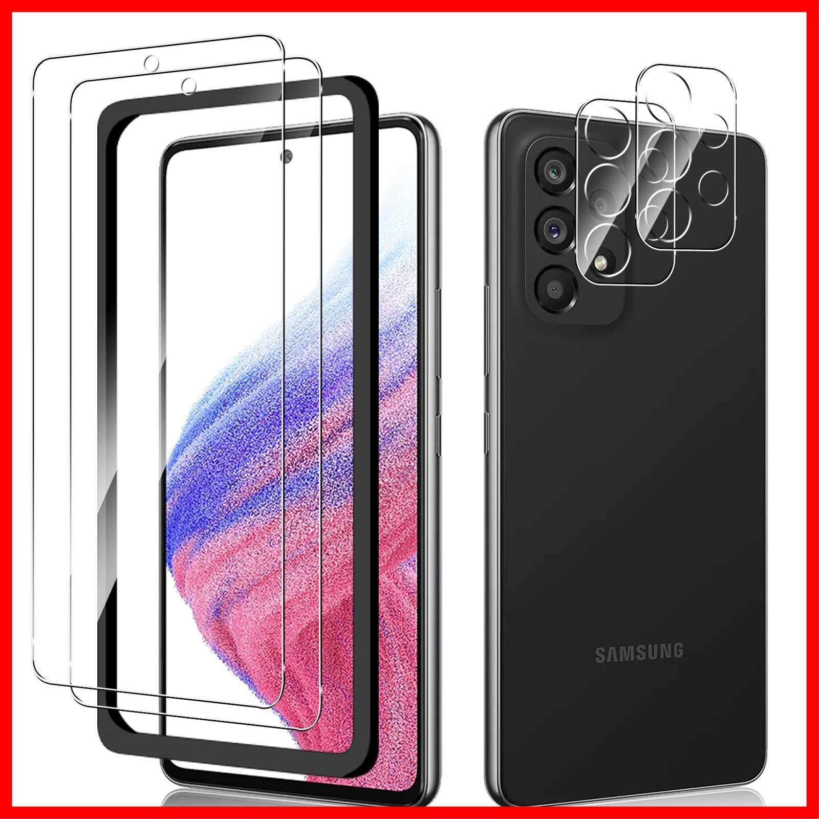 メルカリShops - [即日発送]【4枚セット】Galaxy A53 5G 用 ガラスフィルム（2枚入