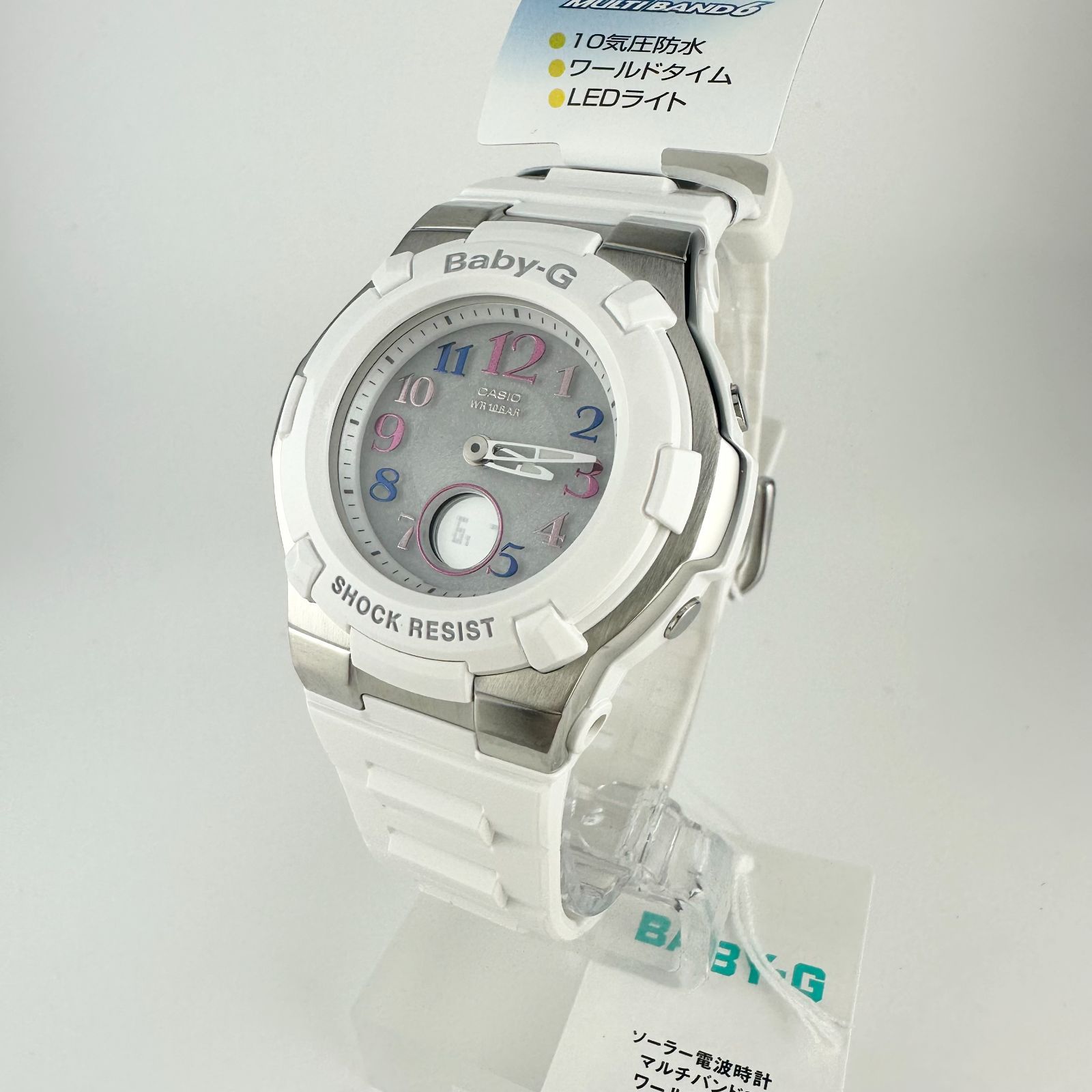 CACIO カシオ 腕時計 BABY-G ベビージー ソーラー電波 BGA-1100GR-7BJF レディース