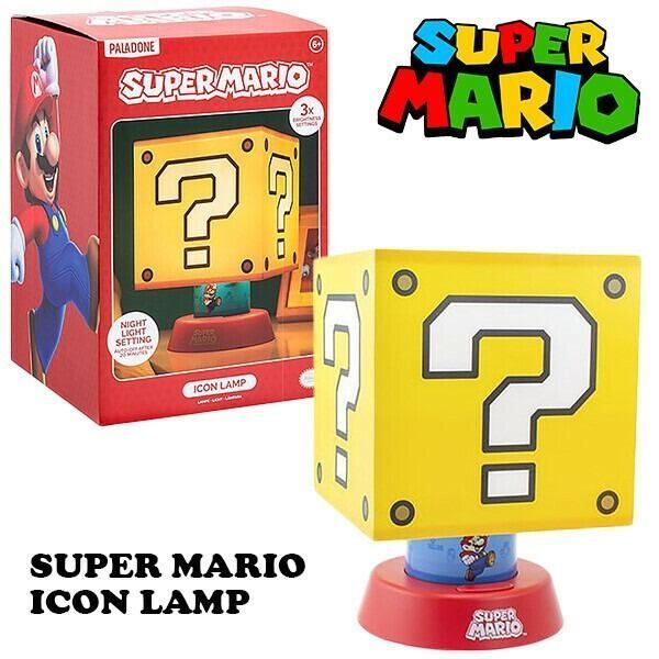 スーパーマリオ ハテナボックスアイコン ランプ 単品 アメリカン雑貨