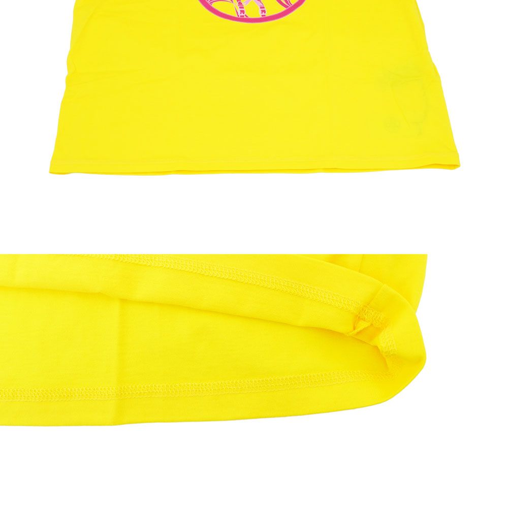 【名東】エルメス 半袖Tシャツ プロムナード イエロー 36サイズ コットン レディース アパレル 女 服 名東】エルメス 半袖Tシャツ プロムナード イエロー 36サイズ