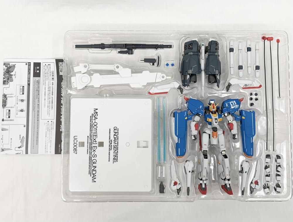 中古】開封 バンダイ GUNDAM SENTINEL METAL ROBOT魂 Ka signature SIDE MS Ex-Sガンダム  タスクフォースα[17] - その他