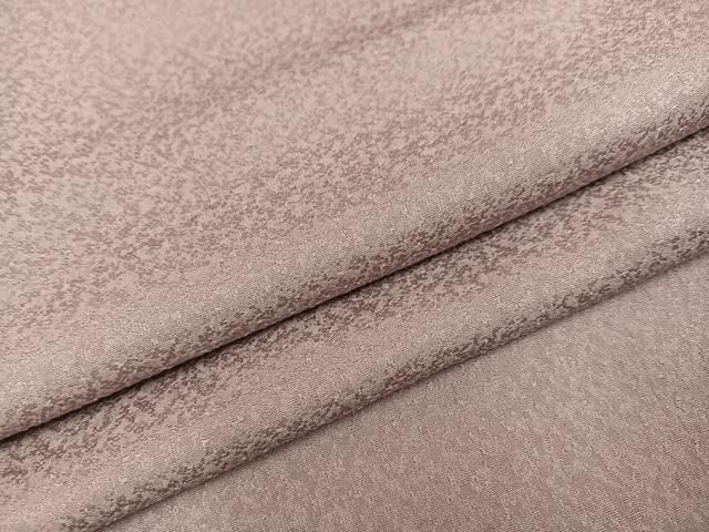 平和屋着物●上質な色無地 薄柿色 正絹 AABC3661ph