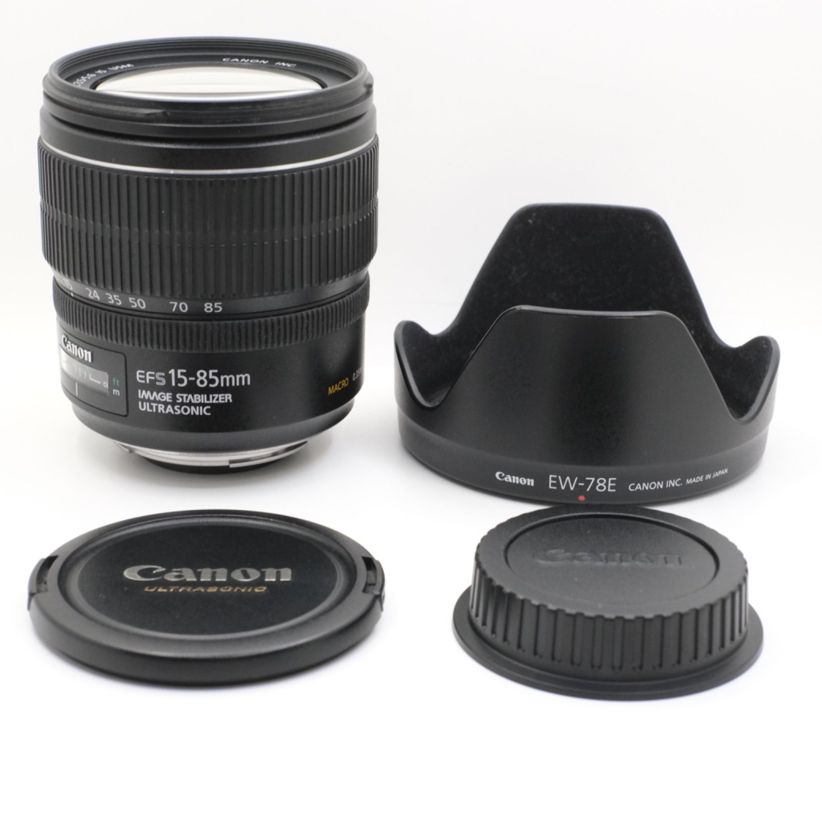 Canon 広角ズームレンズ EF-S15-85mm F3.5-5.6 IS USM APS-C対応 - メルカリ