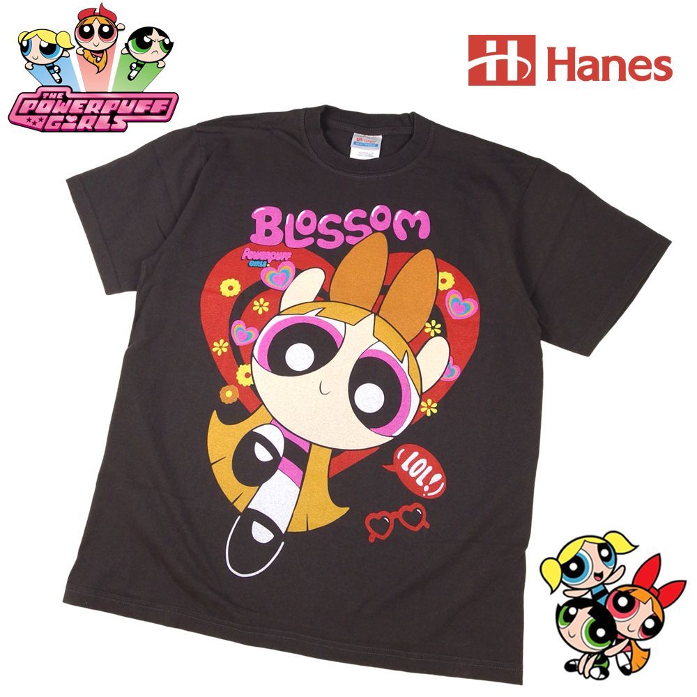 パワーパフガール Powerpuff Girls Tシャツ cartoon Vintage Style THE POWERPUFF GIRLS Cartoon Network T-Shirt