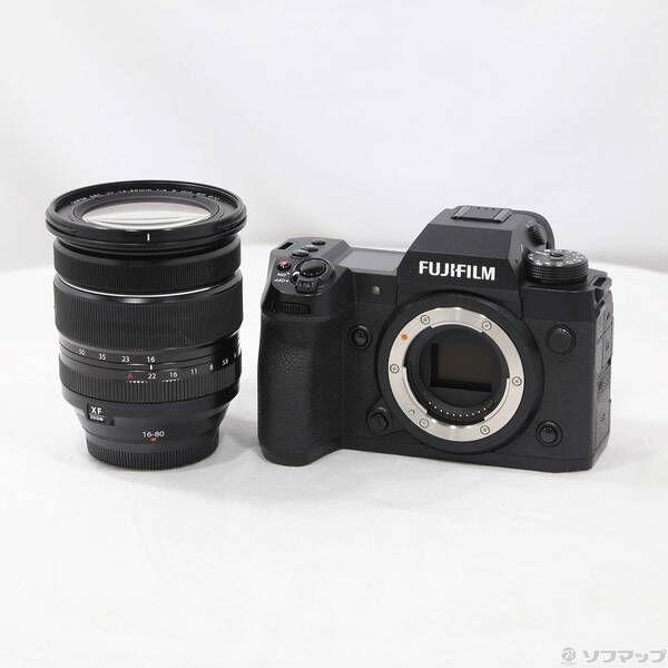 展示品〕 FUJIFILM X-H2 XF16-80mmレンズキット【344】 X-H2 XF16-80レンズ