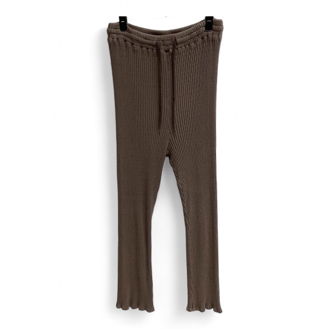 レッグウェア babaco RIBBED PANTS BROWN babaco RIBBED PANTS BROWN