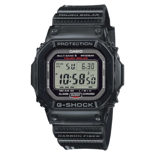 カシオCASIO G-SHOCK Gショック ジーショック 電波 タフソーラー 腕時計 ブラック  カーボンファイバー GW-S5600U-1JF【国内正規品】