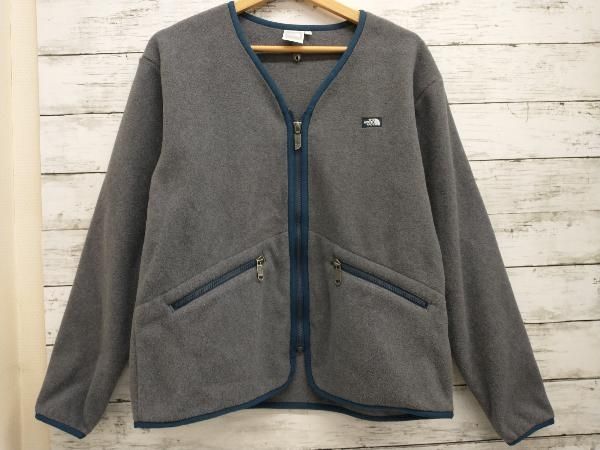 新ブランドも続々入荷中。 THE NORTH FACE ノースフェイス メンズ フリース グレー×ネイビー NAW71931 Lサイズ 【熱い販売】