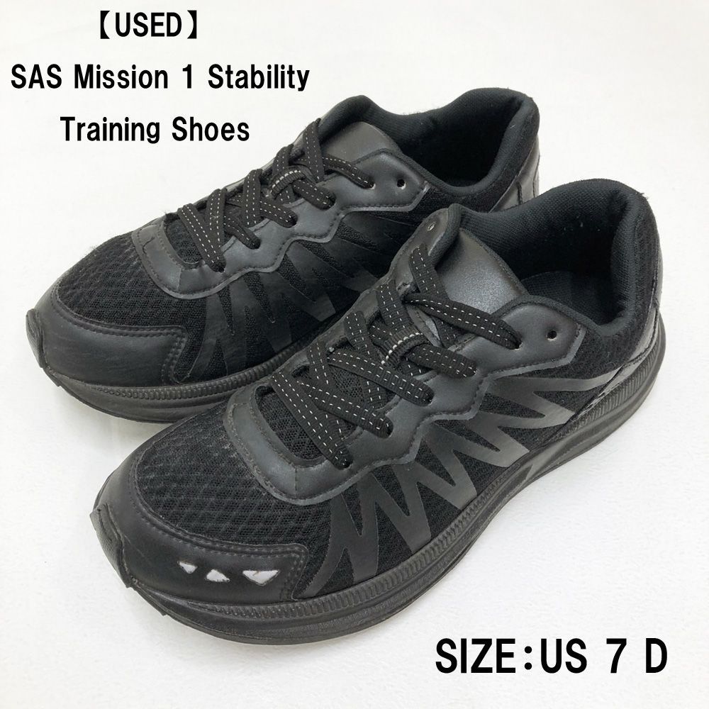 中古 US.Army SAS ''Mission 1 Stability'' Military Trainer アメリカ軍 エスエーエス スニーカー  トレーニングシューズ サイズ：US 7 D ブラック - メルカリ