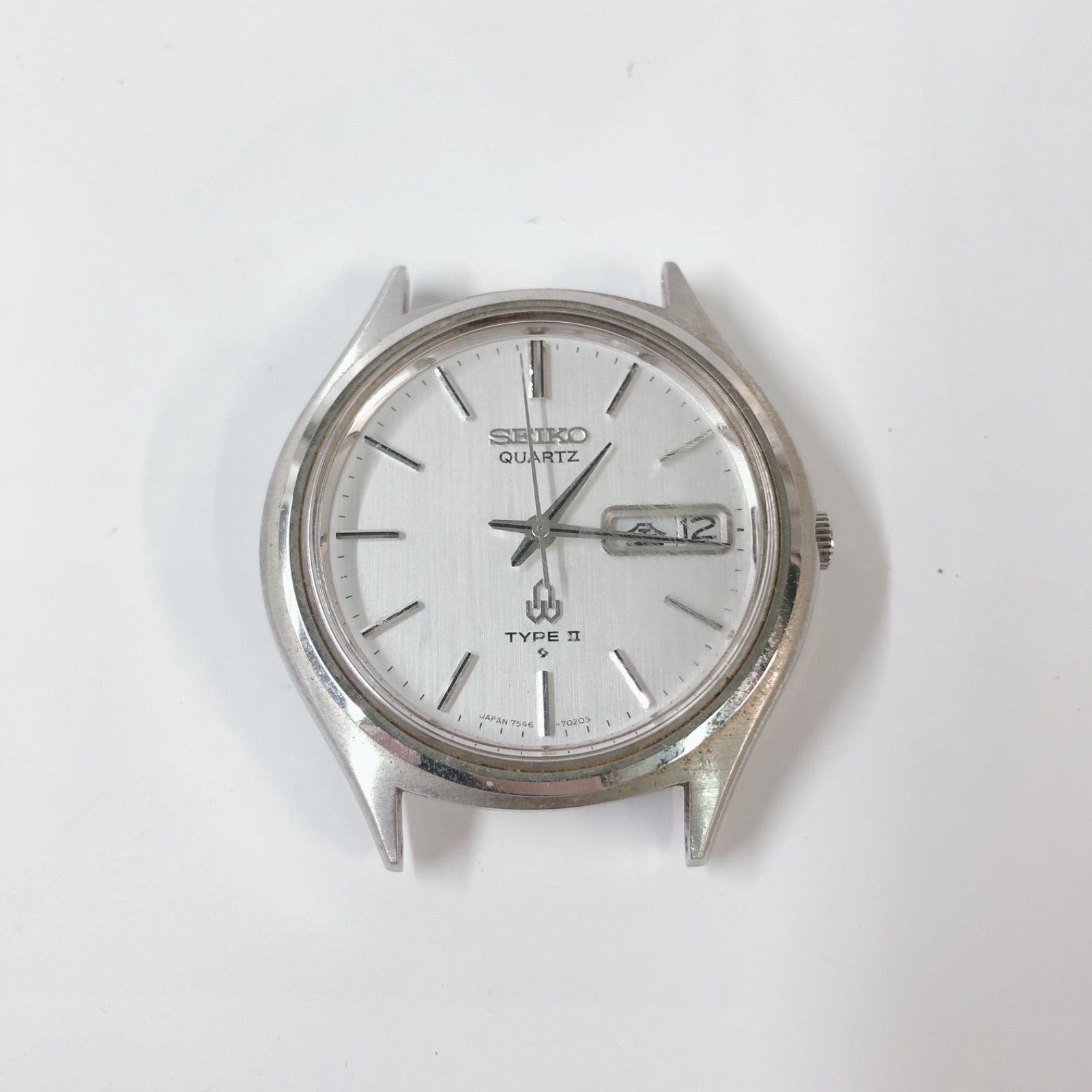 SEIKO TYPE Ⅱ クォーツ 7546-7010 手巻き時計 - メルカリ