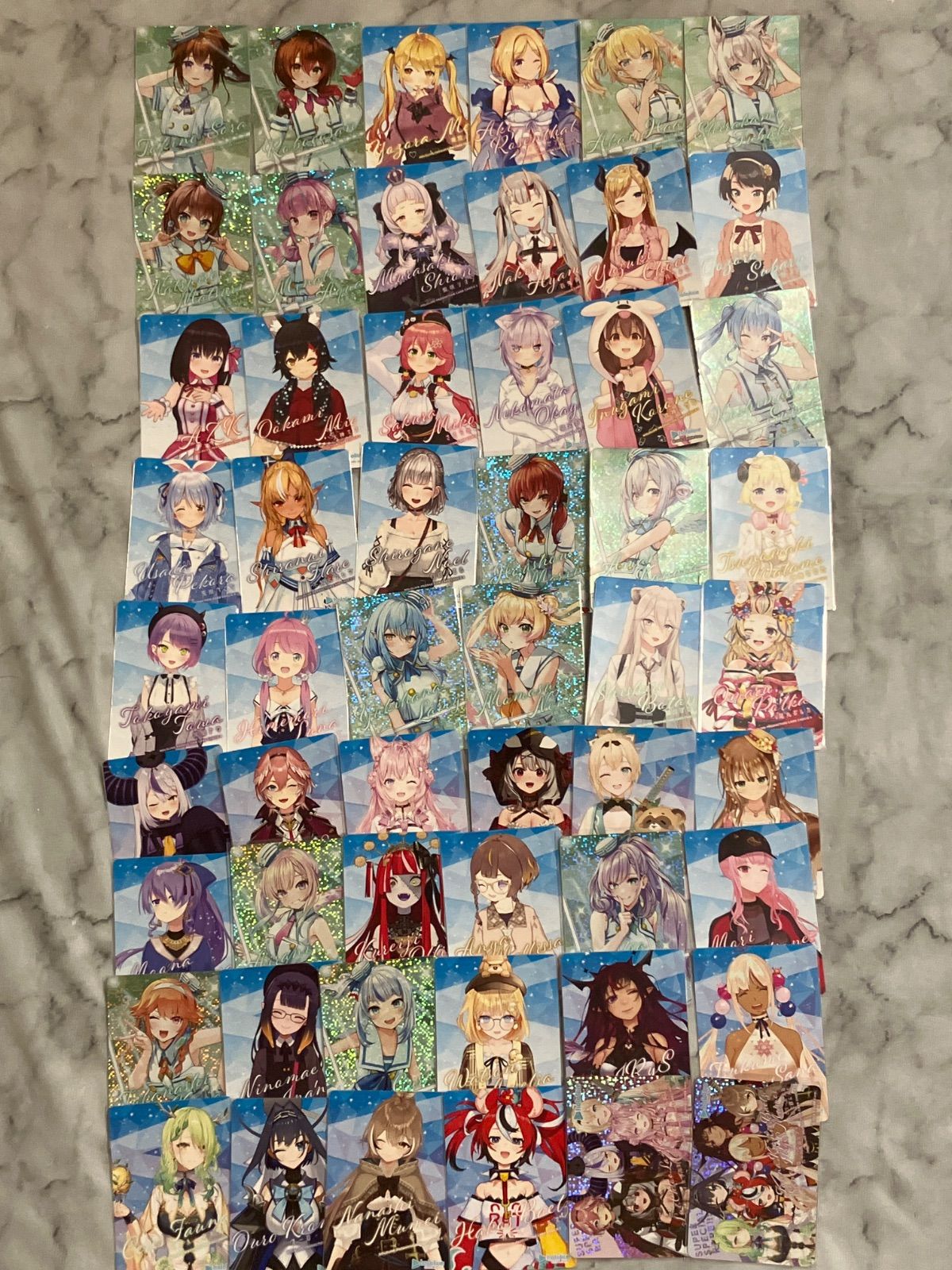 ホロライブプロダクションカードチョコ3 フルコンプ カードバインダー