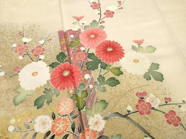 平和屋着物○京友禅の第一人者 松井青々 訪問着 絞り