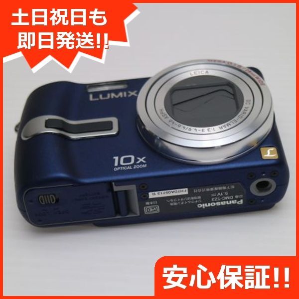 美品 DMC-TZ3 ブルー 即日発送 Panasonic LUMIX デジカメ 本体