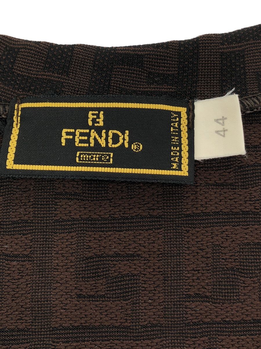 FENDI (フェンディ) ズッカ柄ノースリーブワンピース レディース