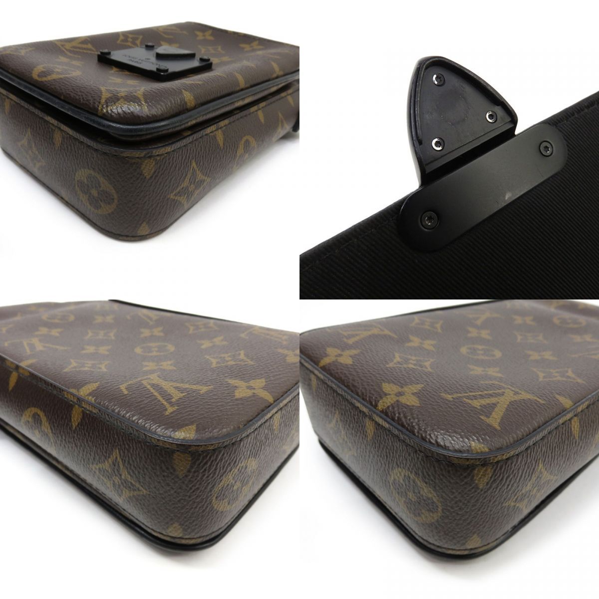 LOUIS VUITTON ルイヴィトン モノグラム・マカサー Sロック