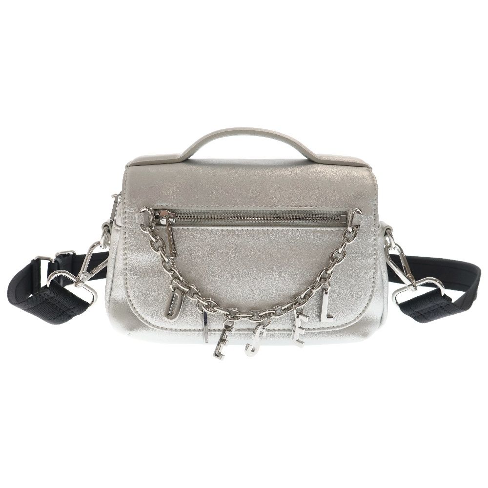 DIESEL (ディーゼル) イニシャルチェーン 2WAY ショルダーバッグ DIESEL (ディーゼル) イニシャルチェーン 2WAY ショルダーバッグ