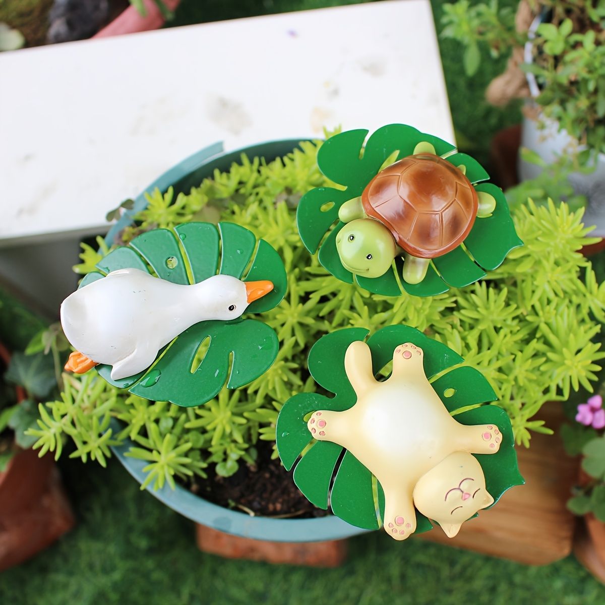 ガーデンピック 桜と蜂さんブンブン ハンドメイド ガーデン