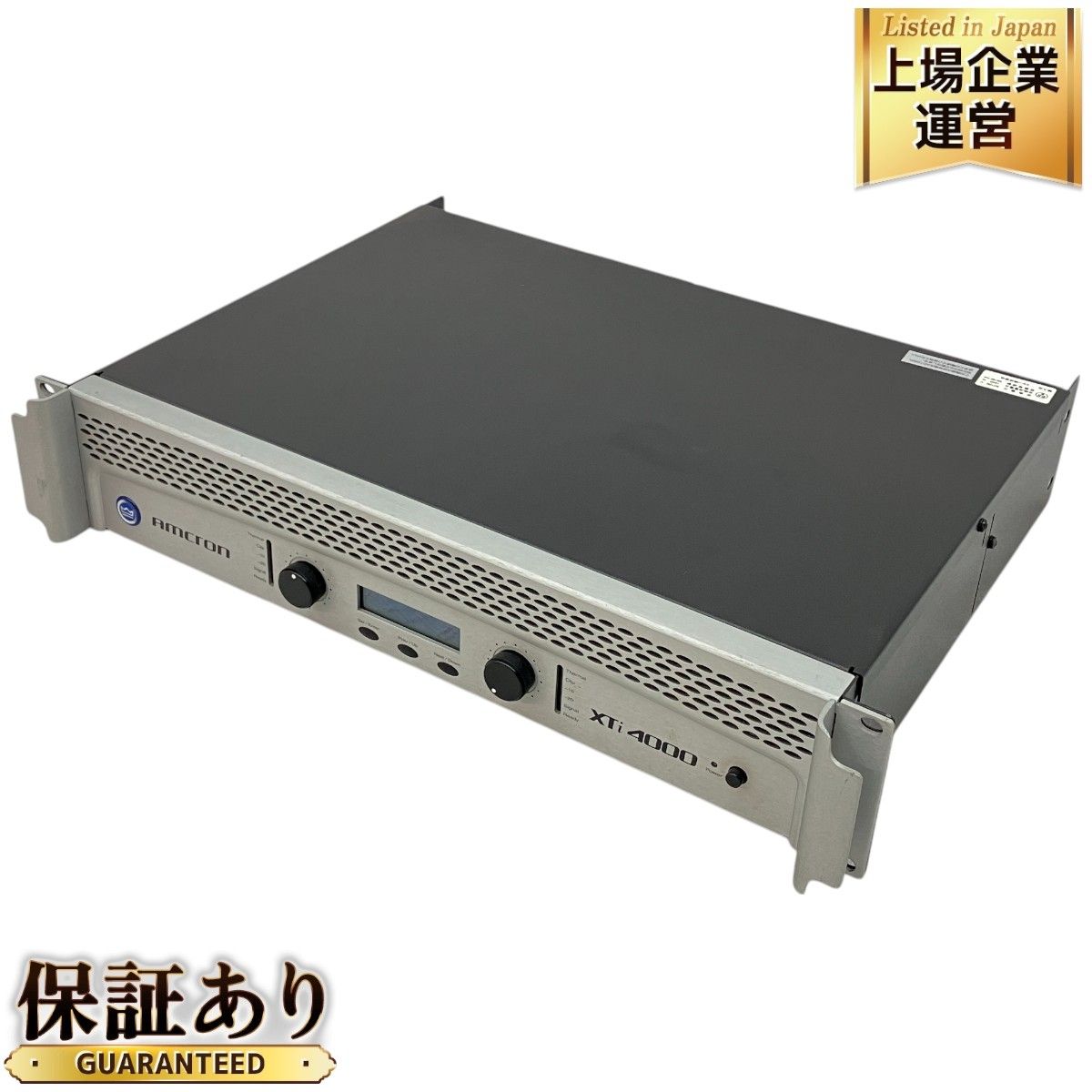 CROWN AMCRON XTi4000 ステレオ パワーアンプ 100V仕様 音響機材 PA機器 クラウン アムクロン 中古 C9463838 -  メルカリ