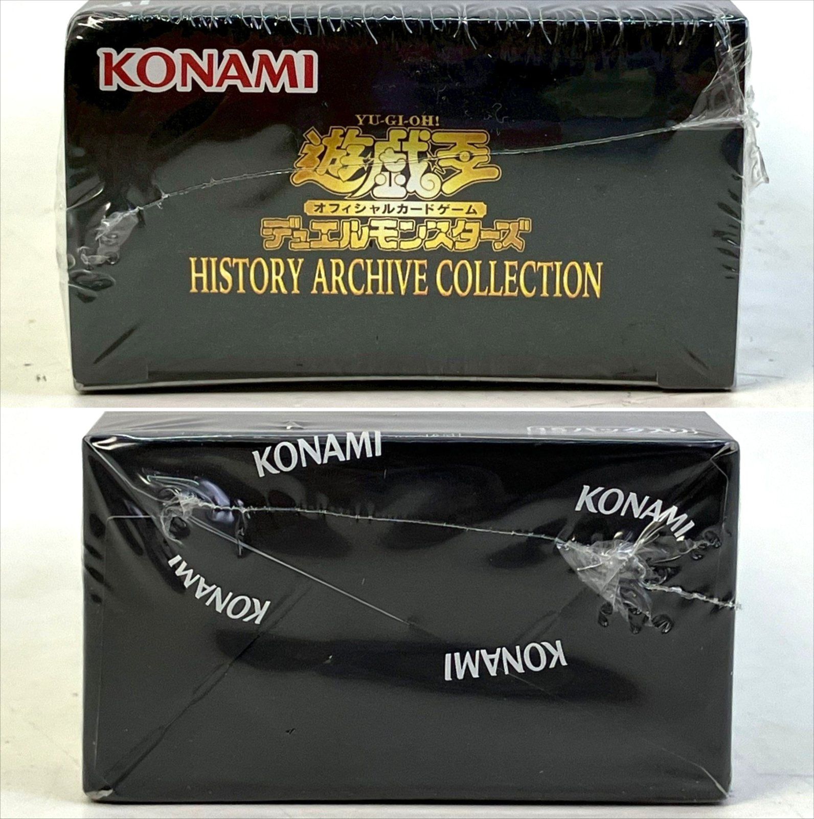01w-4389 〇 未開封品 遊戯王 BOX 2種セット HISTORY ARCHIVE