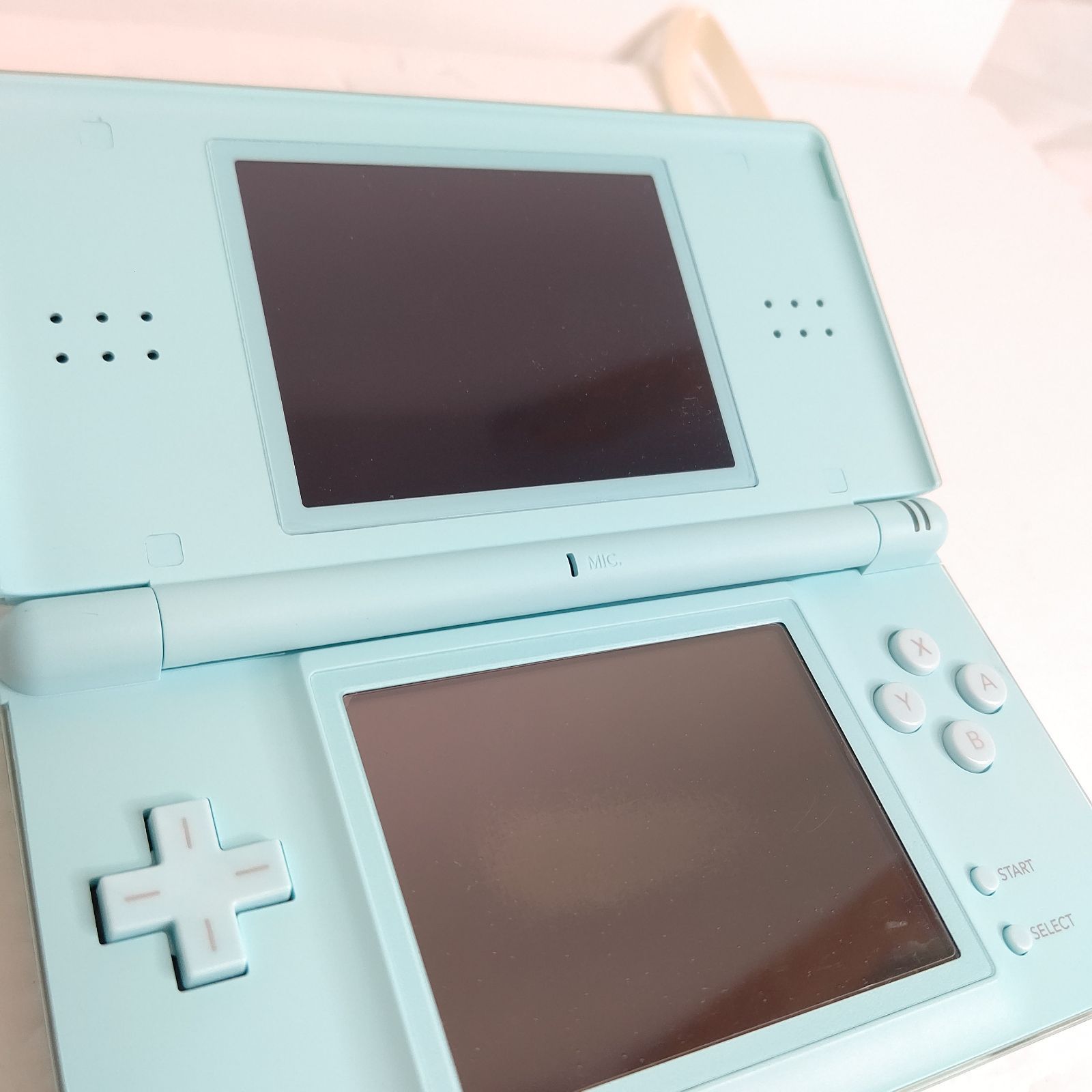 Nintendo ニンテンドーDSlite アイスブルー 画面極美品 一式セット-