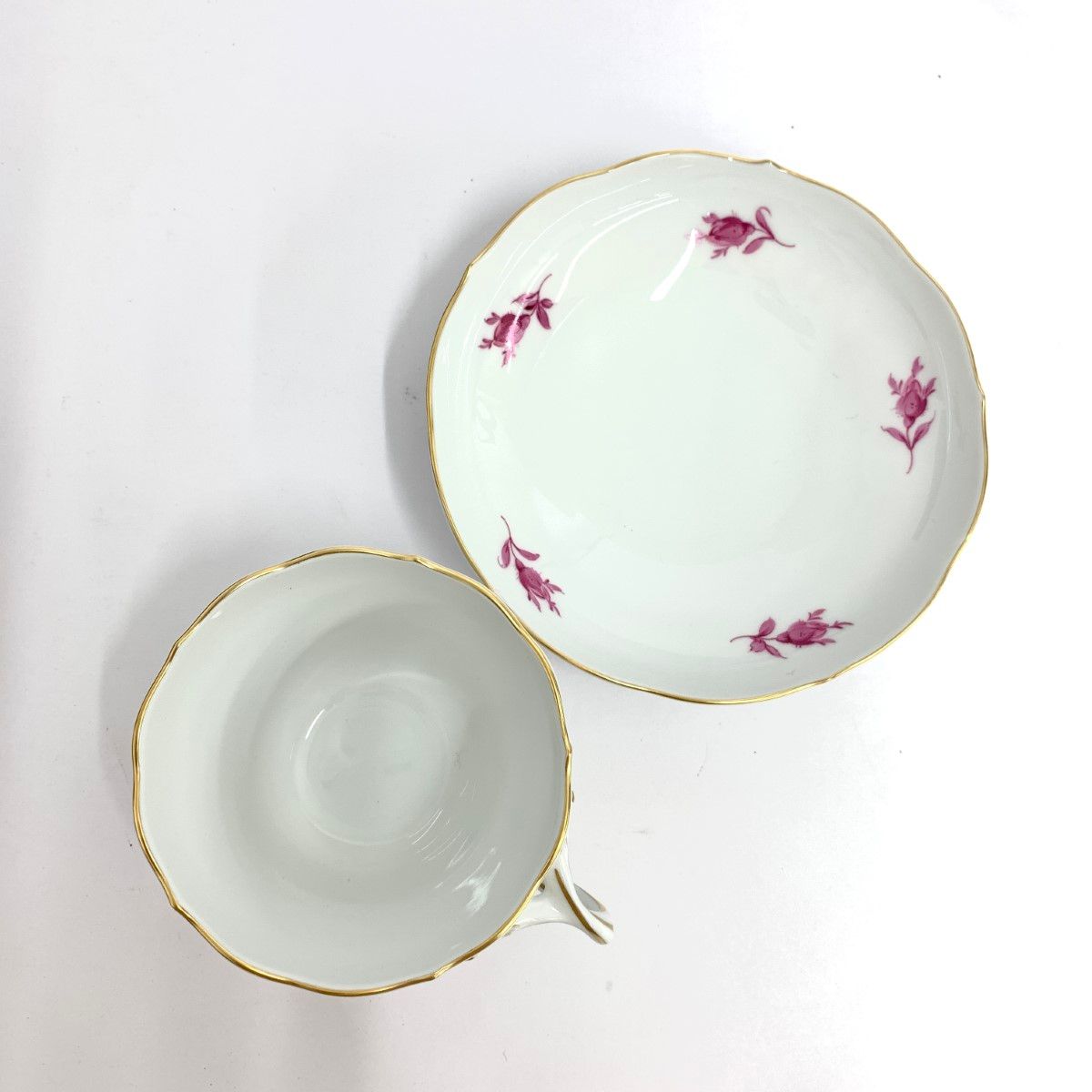 Steiff マイセン×シュタイフ ローズ テディベア カップ付き Steiff