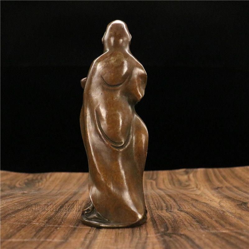 仏教美術 仏像 観世音菩薩像 小仏像 銅製 銅器 - メルカリ
