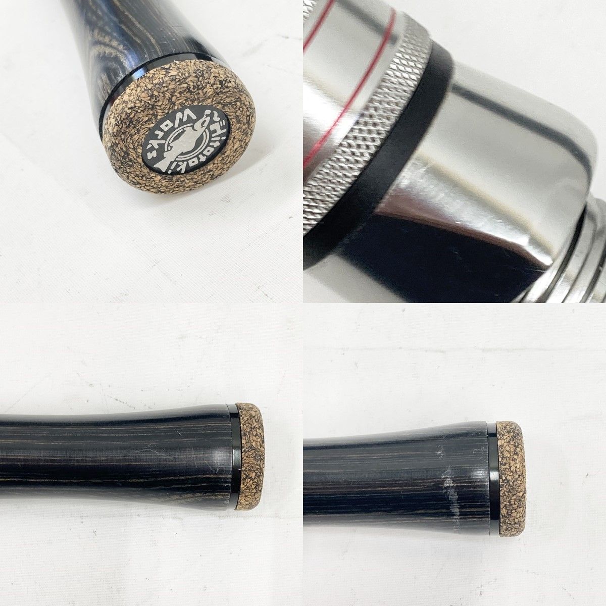 ヒトトキワークス ブラックウッドグリップ（スピニング） ヒトトキ