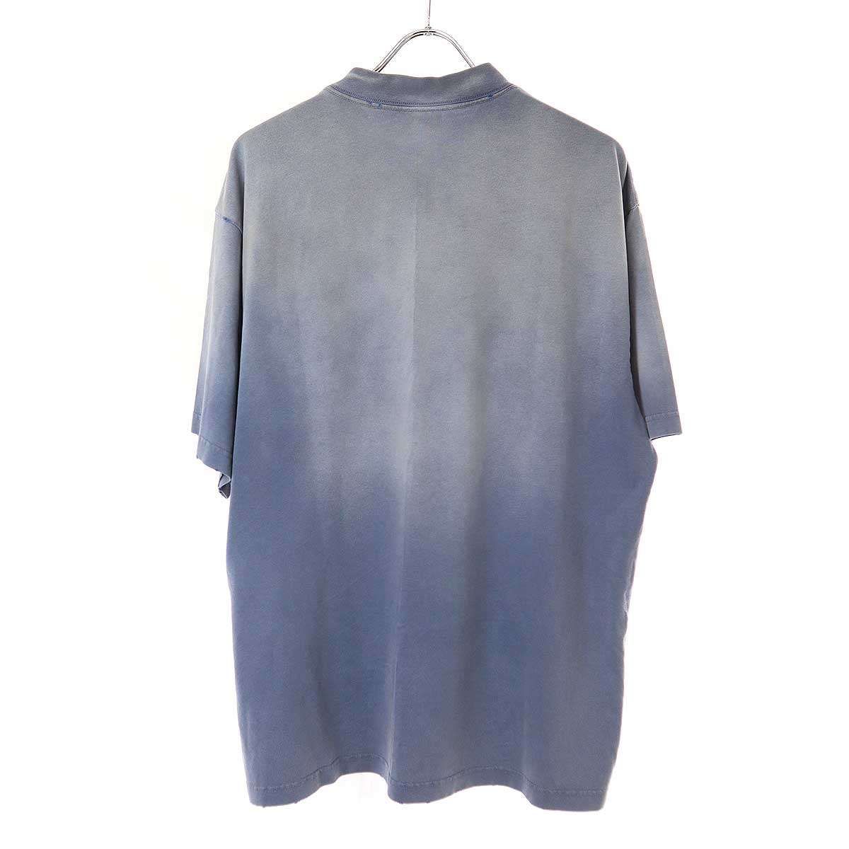 BALENCIAGA バレンシアガ 23AW BE KINDプリントダメージ加工Tシャツ