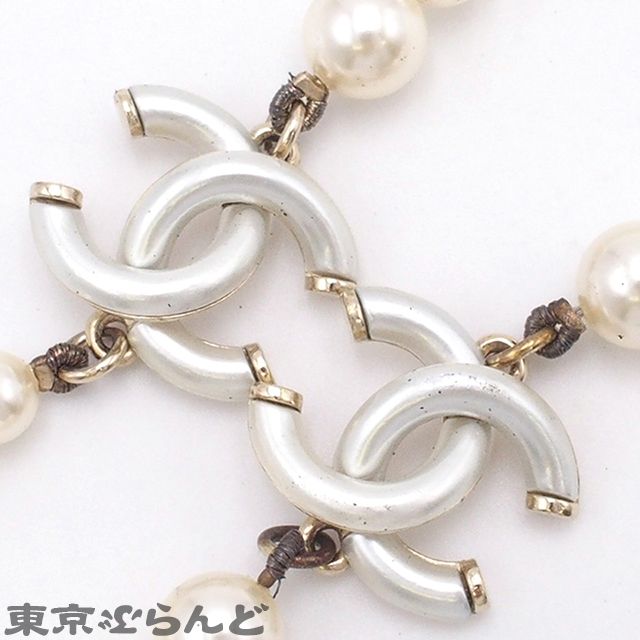 シャネル CHANEL ココマーク コスチュームパール ロング