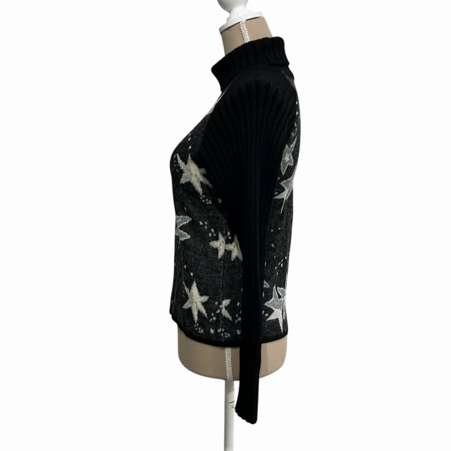【HANAE MORI】薄手 タートル トップス Mサイズ おまけ付【匿名配送】 HANAE MORI】薄手 タートル トップス Mサイズ おまけ付【匿名