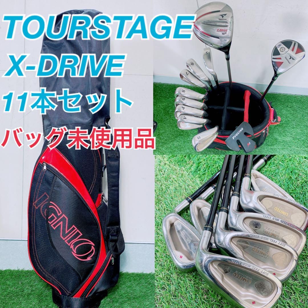ゴルフクラブ メンズセット 初心者 ツアーステージ X-DRIVE N1361