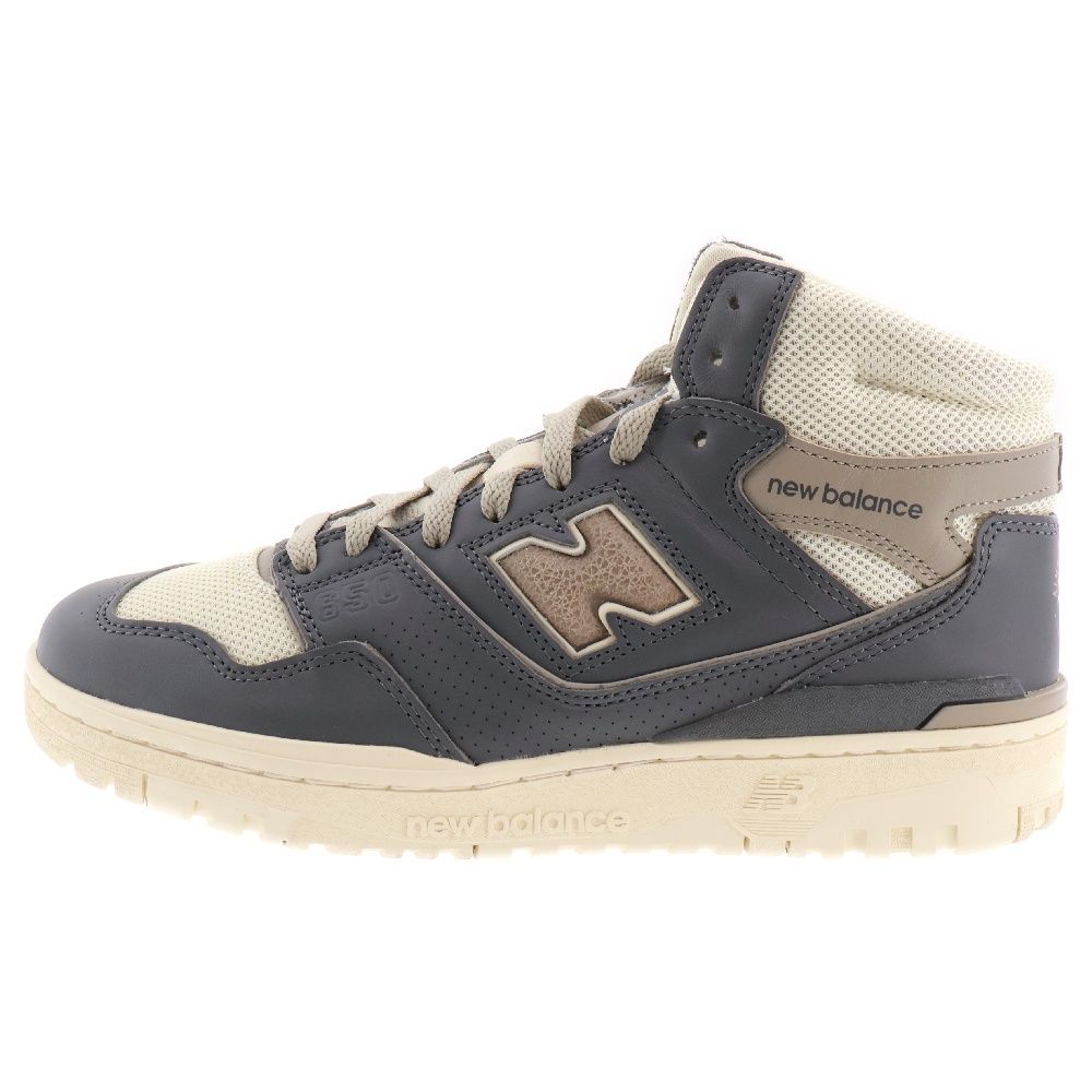 New Balance (ニューバランス) ×AIME LEON DORE 650R BB650R01 エメレオンドレ ハイカットスニーカー US9.5/27.5cm グレー