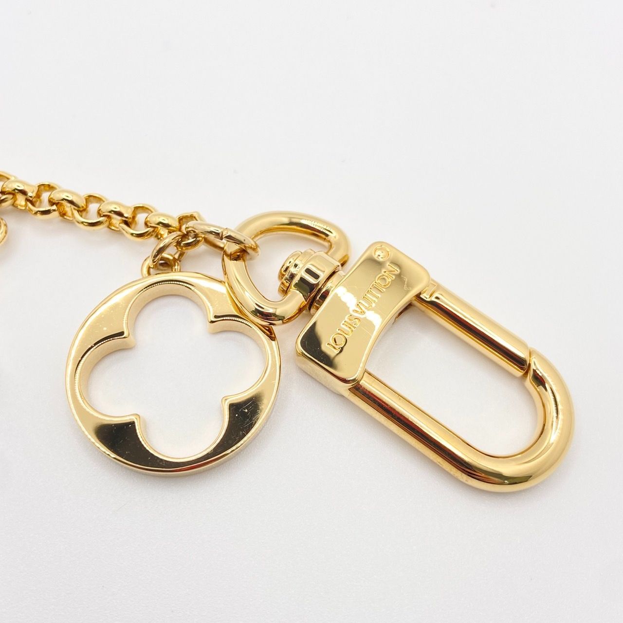 LOUIS VUITTON ルイ・ヴィトン/バックチャーム　ゴールドM65111 ルイヴィトン LOUIS VUITTON フルールドゥモノグラム M65111