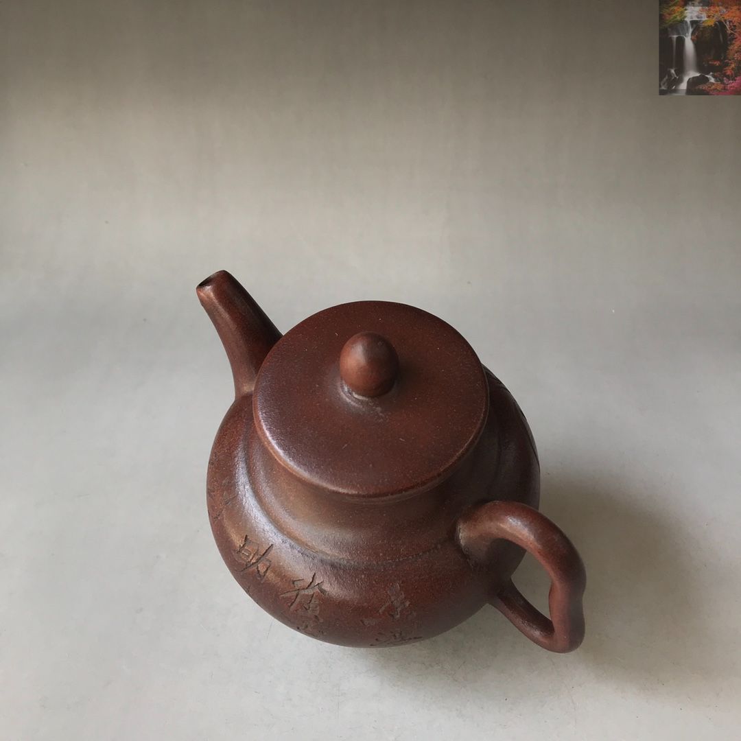 旧家蔵出し 宜興紫砂壷 時大彬 詩詞付 紫砂壷 最も安い 茶道具 酒道具