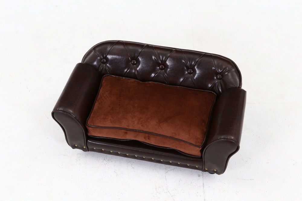 ペットソファ チェスターフィールド風