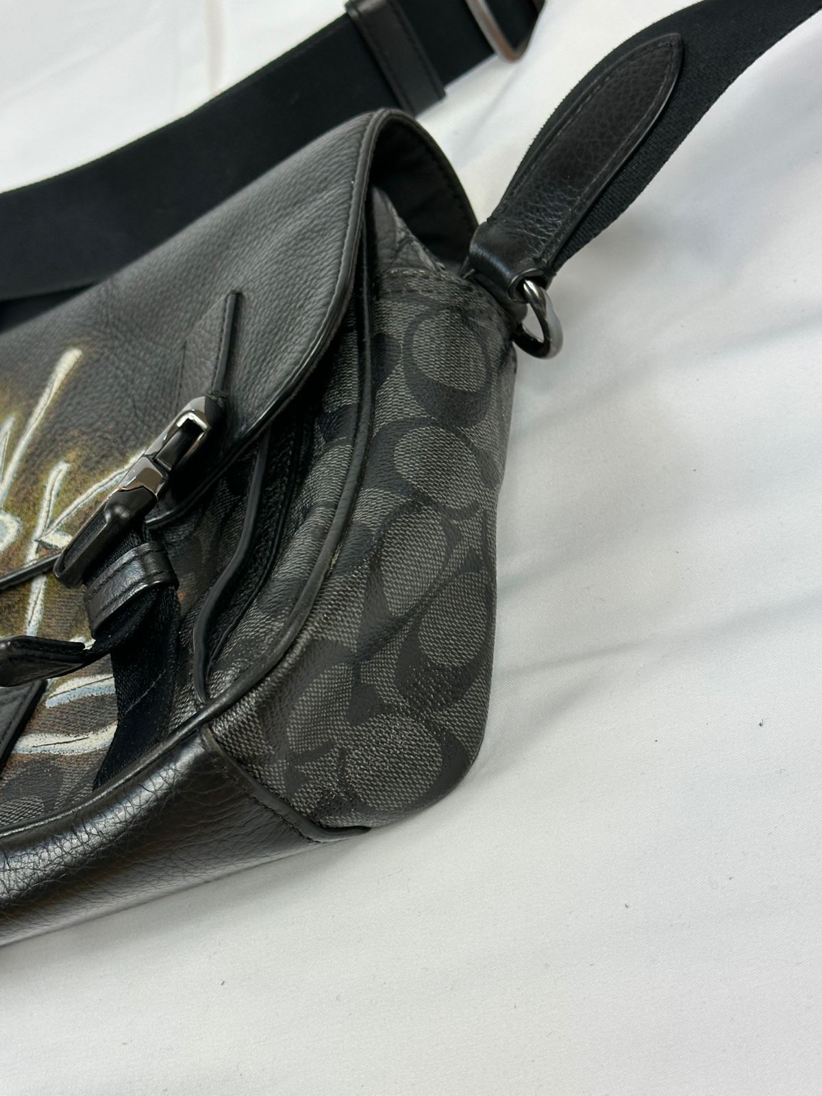 【極美品 激レア 入手困難】COACH バスキア ローグ メッセンジャーバッグ 極美品 激レア 入手困難】COACH バスキア ローグ メッセンジャー
