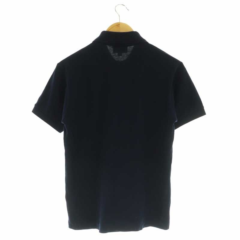 ラコステ LACOSTE ポロシャツ 半袖 コットン 3 紺 L1212 /NR