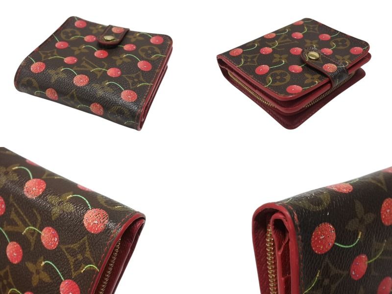 LOUIS VUITTON ルイヴィトン コンパクト ジップ 二つ折り財布 M95005  