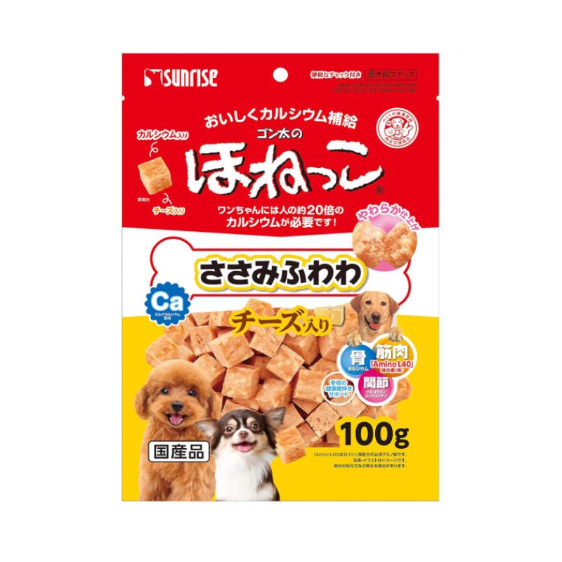 ゴン太のほねっこ ささみふわわ チーズ入り 100g 48袋セット
