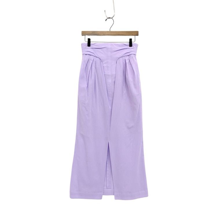 新品 mame マメ フローラル ジャガード スカート パープル size2 新品 mame マメ フローラル ジャガード スカート パープル size2