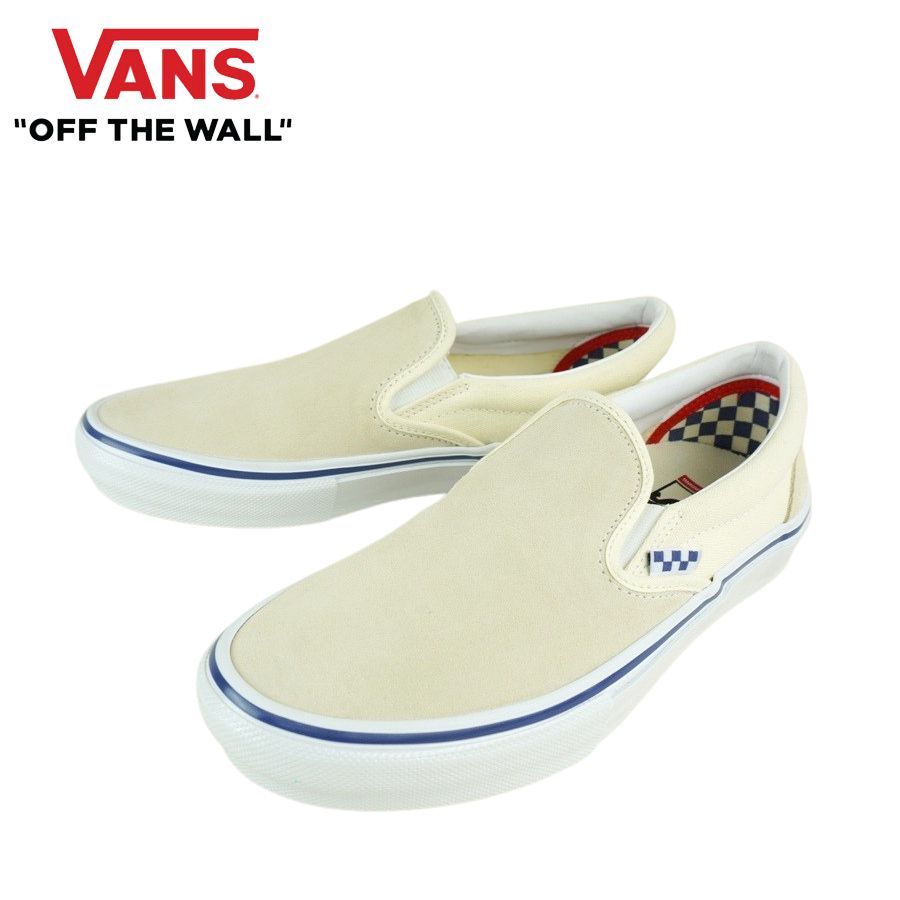 Vans classic slip 2024 on off white